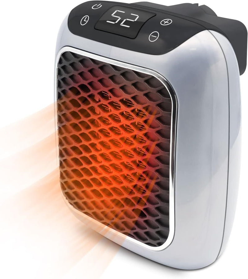 Portable Electric Heater - Wall Plug Space Heater