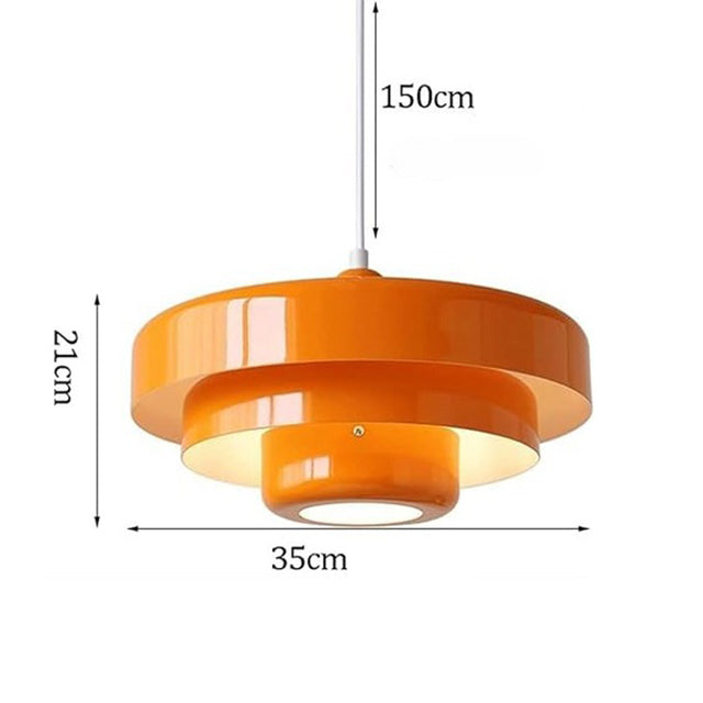 Nordic Macaron Pendant Lamp Bauhaus Design