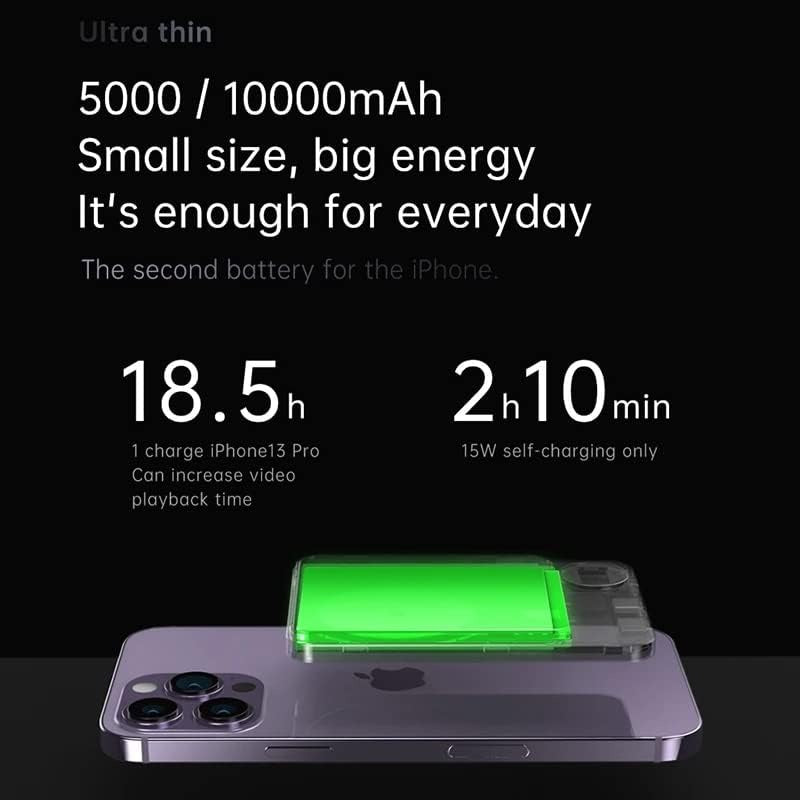 Ultra Slim Magnetic Powerbank - iPhone Samsung and Android Compatible