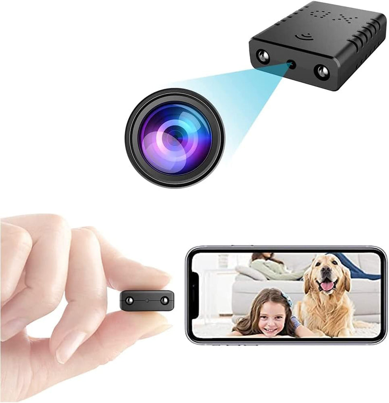 Wireless Mini Camera – Full HD Recording with Built-in Microphone