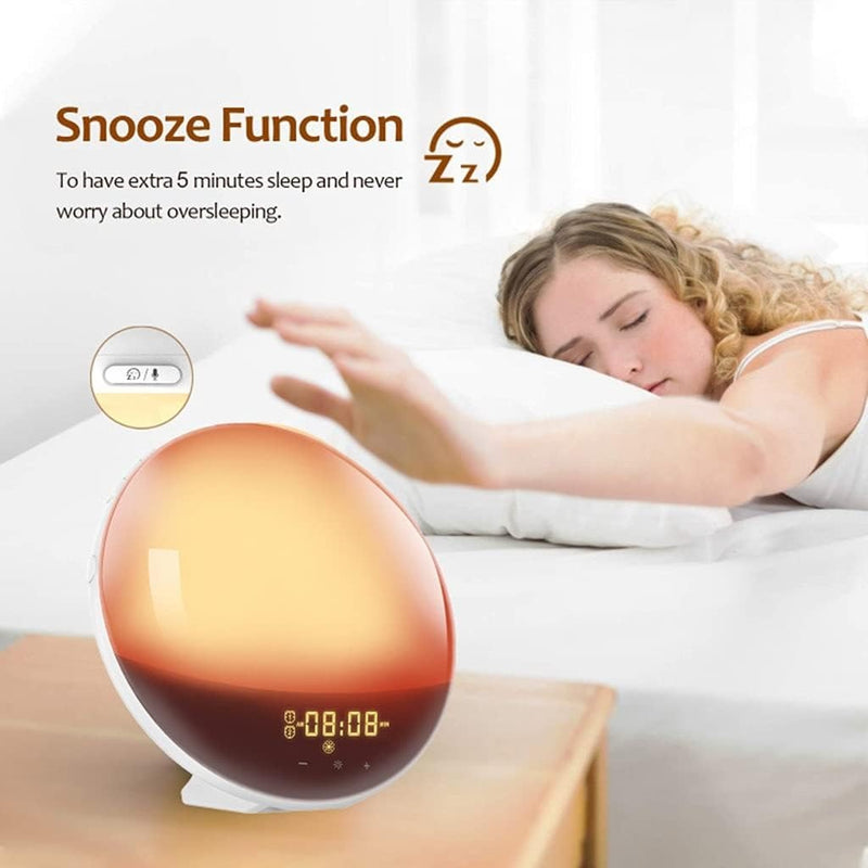 Sunrise Alarm Clock – Smart & Multifunctional Wake-Up Light