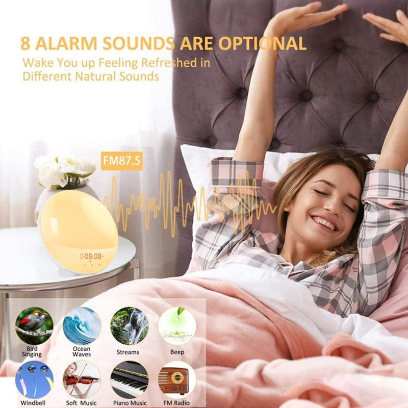 Sunrise Alarm Clock – Smart & Multifunctional Wake-Up Light