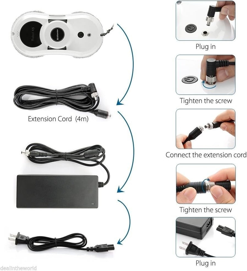 Window Cleaning Robot – Automatic Glass Cleaner