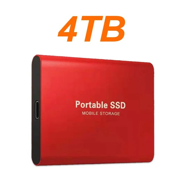 External SSD Hard Drive 1TB – Compatible with PC Mac