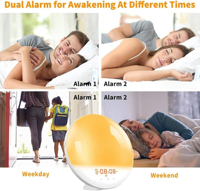 Sunrise Alarm Clock – Smart & Multifunctional Wake-Up Light