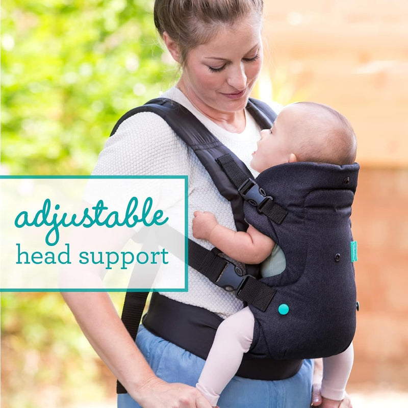 Ergonomic 2-in-1 Baby Carrier – Front & Back Comfortable Support