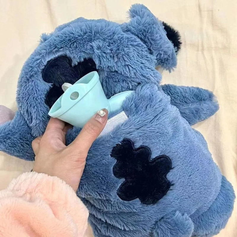 Stitch Plush Hot Water Bottle – Soft & Cozy Warmer