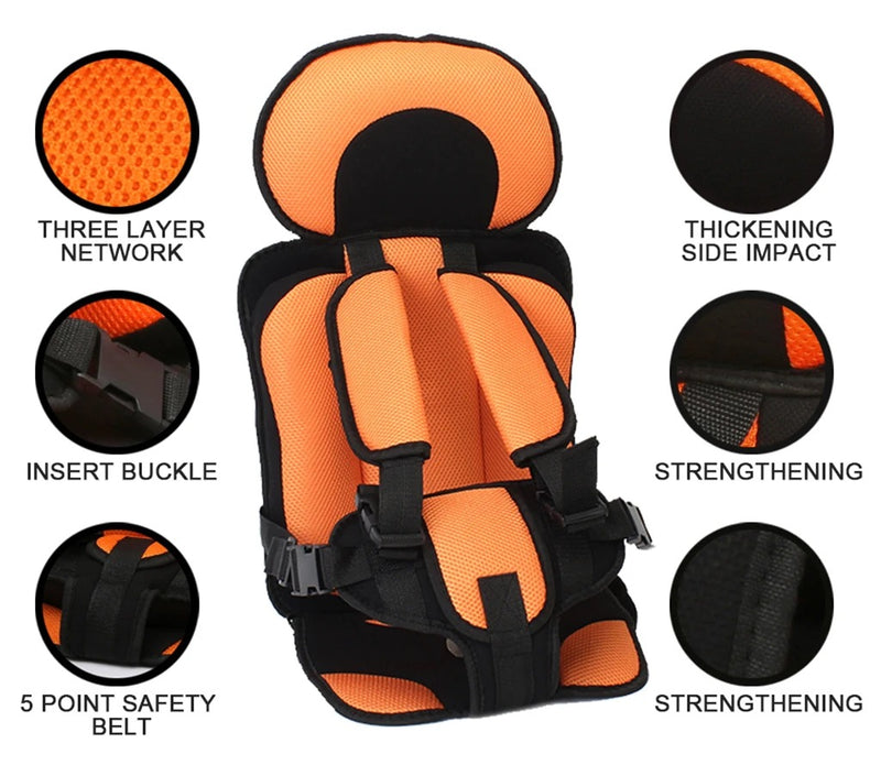 Portable Child Car Seat - Safe and Versatile