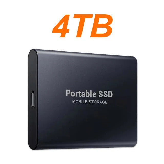 External SSD Hard Drive 1TB – Compatible with PC Mac