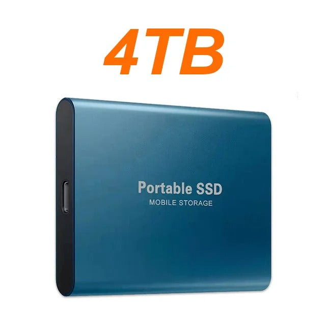 External SSD Hard Drive 1TB – Compatible with PC Mac