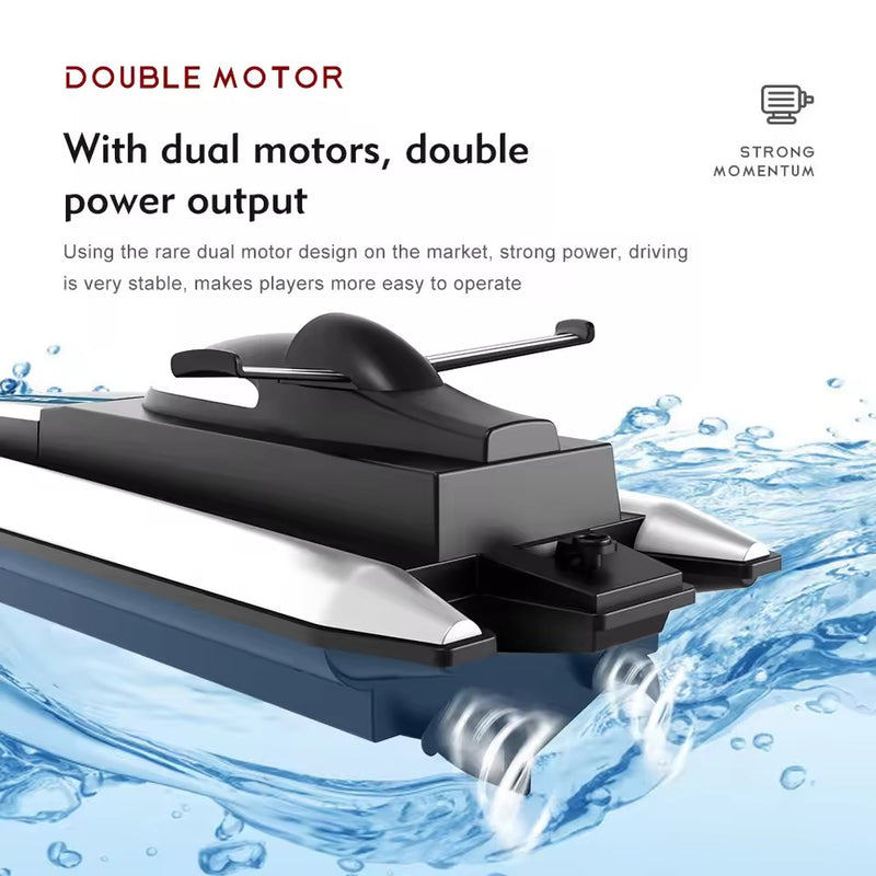 High-Speed RC Boat – Racing Edition, 25km/h & 35min Runtime