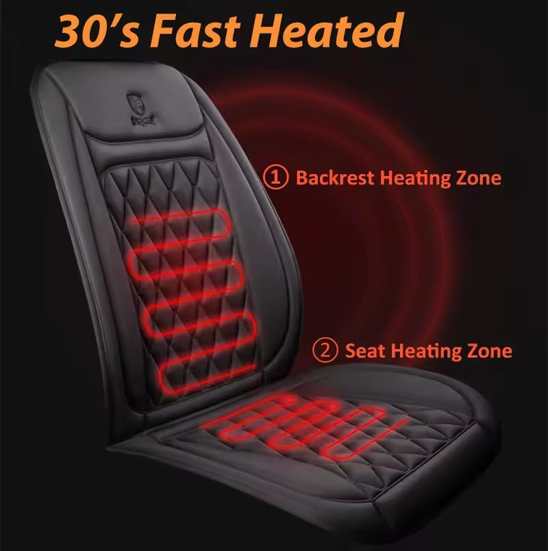 Heated Car Seat Cover – Winter-Ready Comfort & Warmth