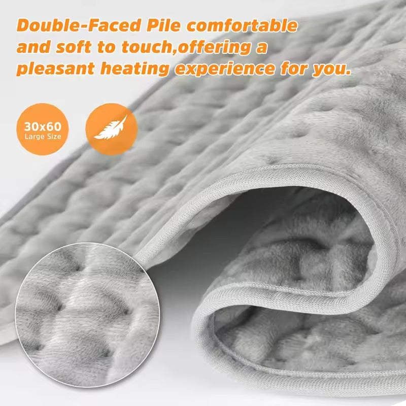 Electric Heating Pad - 6 Temperature Settings