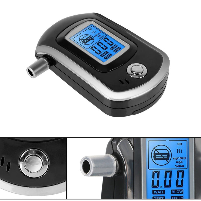 Electronic Breathalyzer with LCD Display