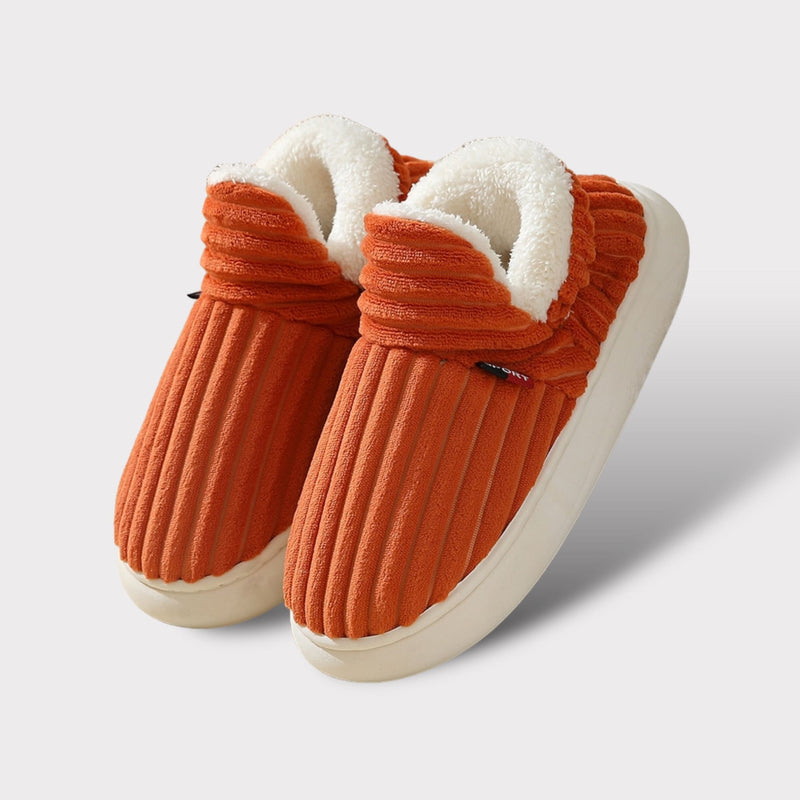 Ultra-Warm Ergonomic Fur Slippers – Cozy & Comfortable