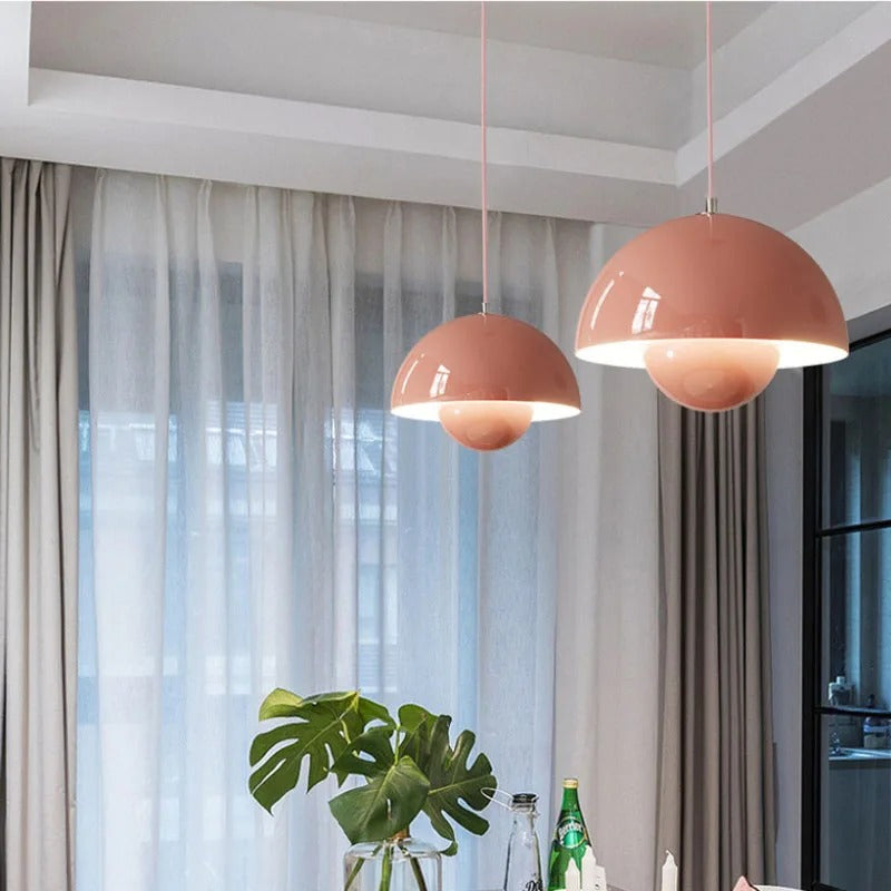 Macaron Pendant Light – Modern Hanging Lamp for Elegant Interiors