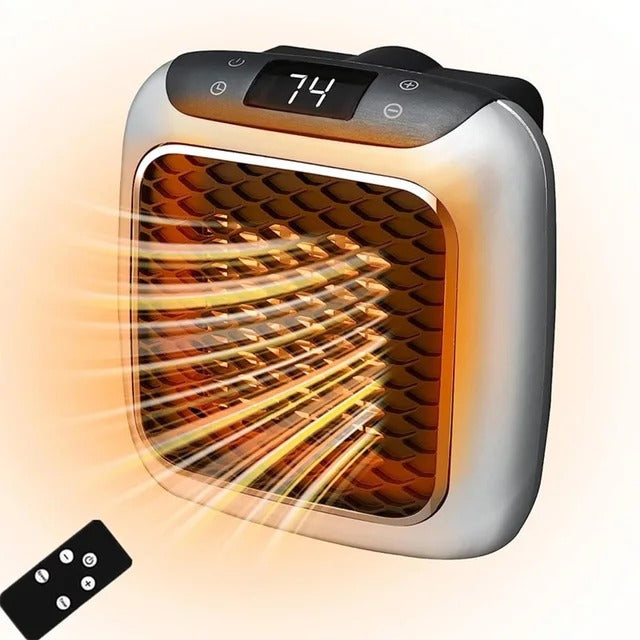 Portable Electric Heater - Wall Plug Space Heater