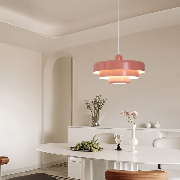 Nordic Macaron Pendant Lamp Bauhaus Design