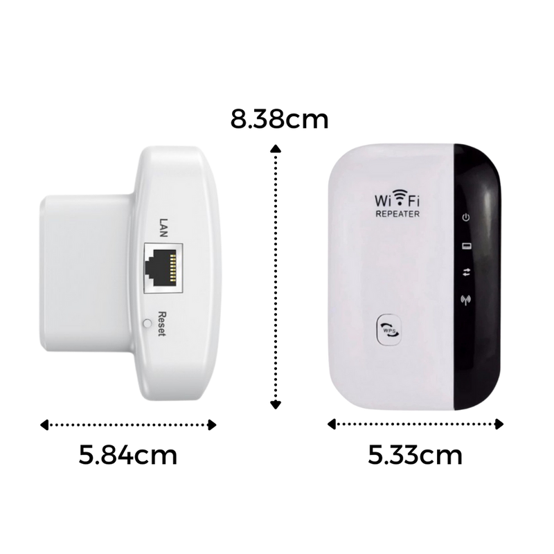 Powerful WiFi Repeater – Signal Booster Compatible with BT, Virgin Media, Sky & TalkTalk