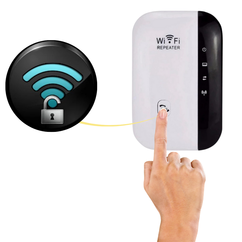 Powerful WiFi Repeater – Signal Booster Compatible with BT, Virgin Media, Sky & TalkTalk