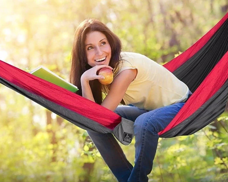 2-Person Parachute Hammock – Lightweight for Camping & Garden