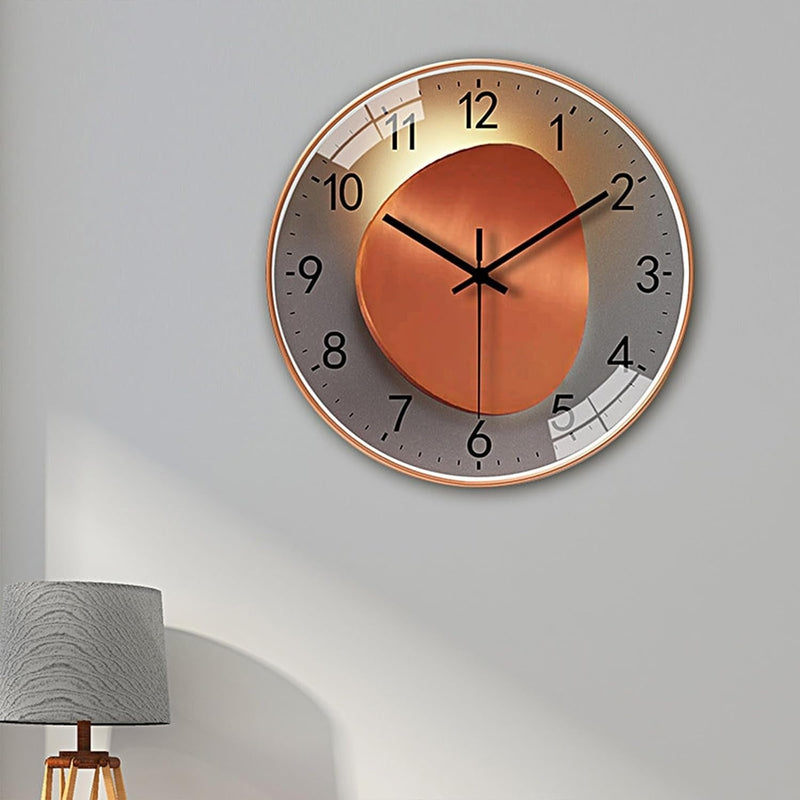 Modern Wall Clock with Luminous Effect