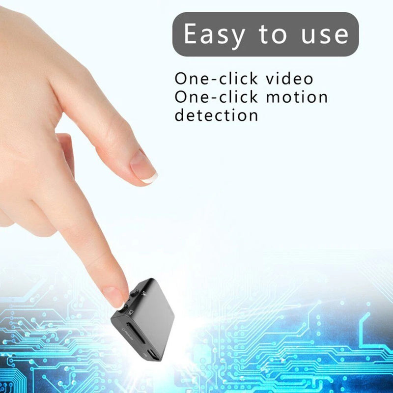 Wireless Mini Camera – Full HD Recording with Built-in Microphone