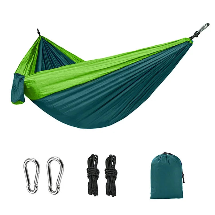 2-Person Parachute Hammock – Lightweight for Camping & Garden