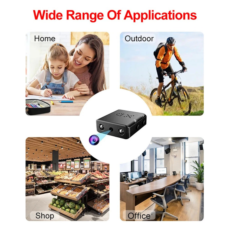 Wireless Mini Camera – Full HD Recording with Built-in Microphone