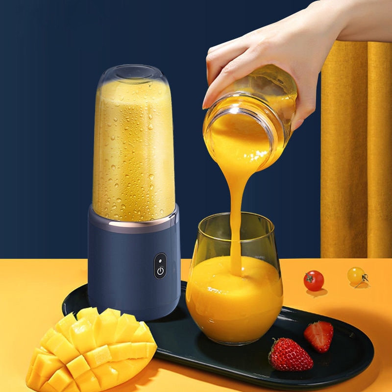 Portable Fruit Blender – 6-Blade Powerful Mixer