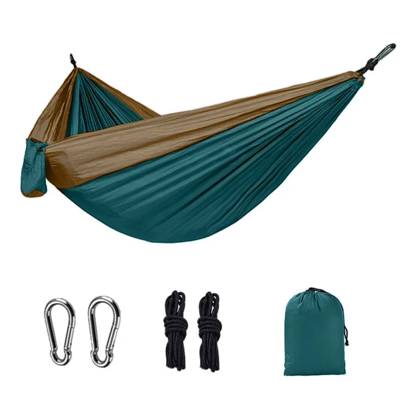 2-Person Parachute Hammock – Lightweight for Camping & Garden