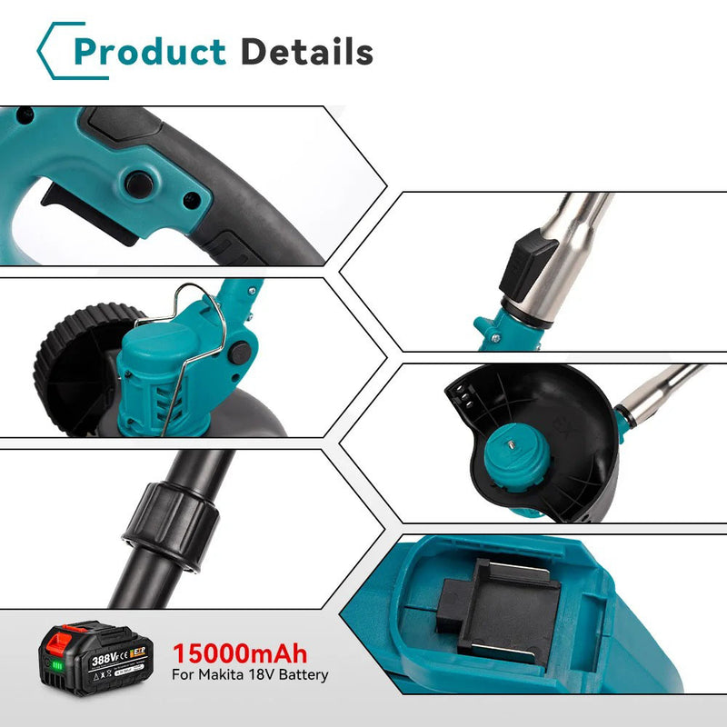 Cordless Battery-Powered Electric Brush Cutter