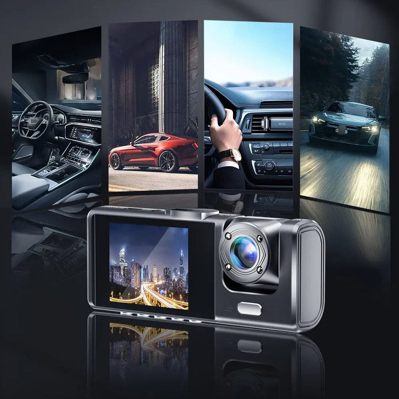 Car Dashcam - Front and Rear HD 1080p with Recording