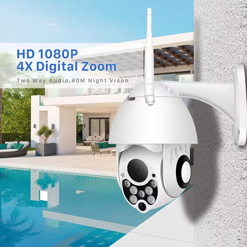 Outdoor WiFi Camera 1080p HD – 360° Waterproof Security