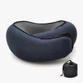 Memory Foam Travel Pillow - 360 Ergonomic Neck Support