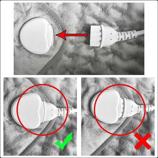 Electric Heating Pad - 6 Temperature Settings