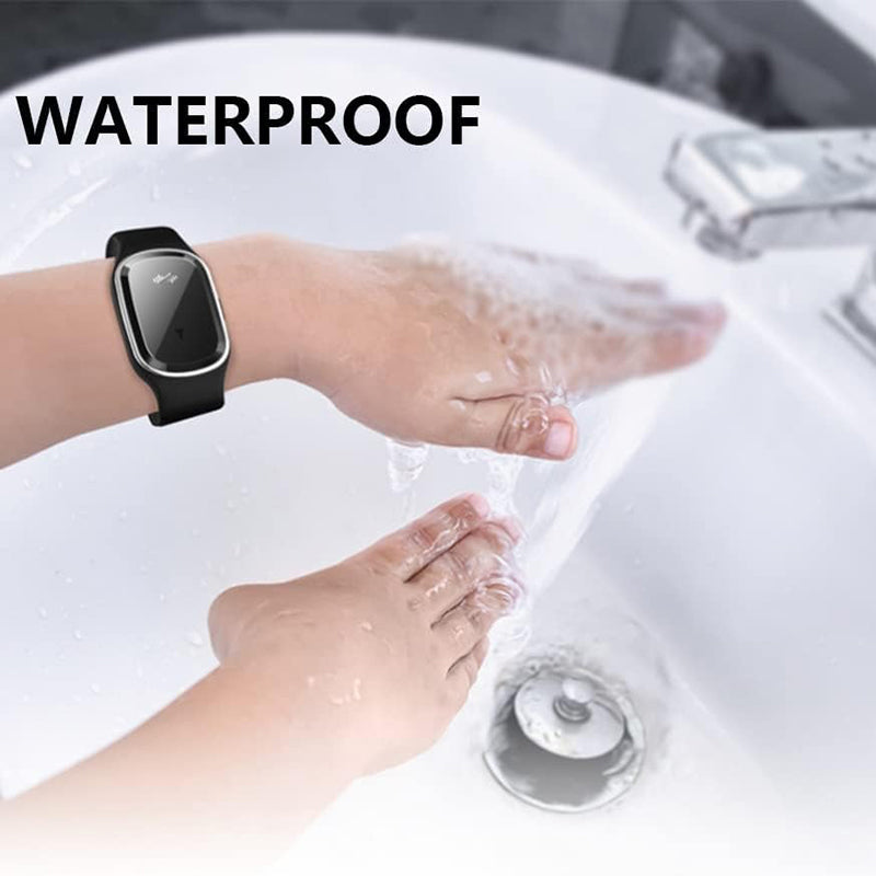 Ultrasonic Mosquito Repellent Bracelet – Waterproof Electronic Watch