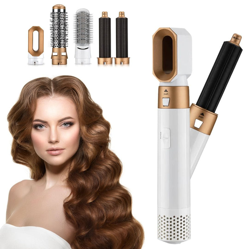 Professional 5-in-1 Hair Curler and Dryer