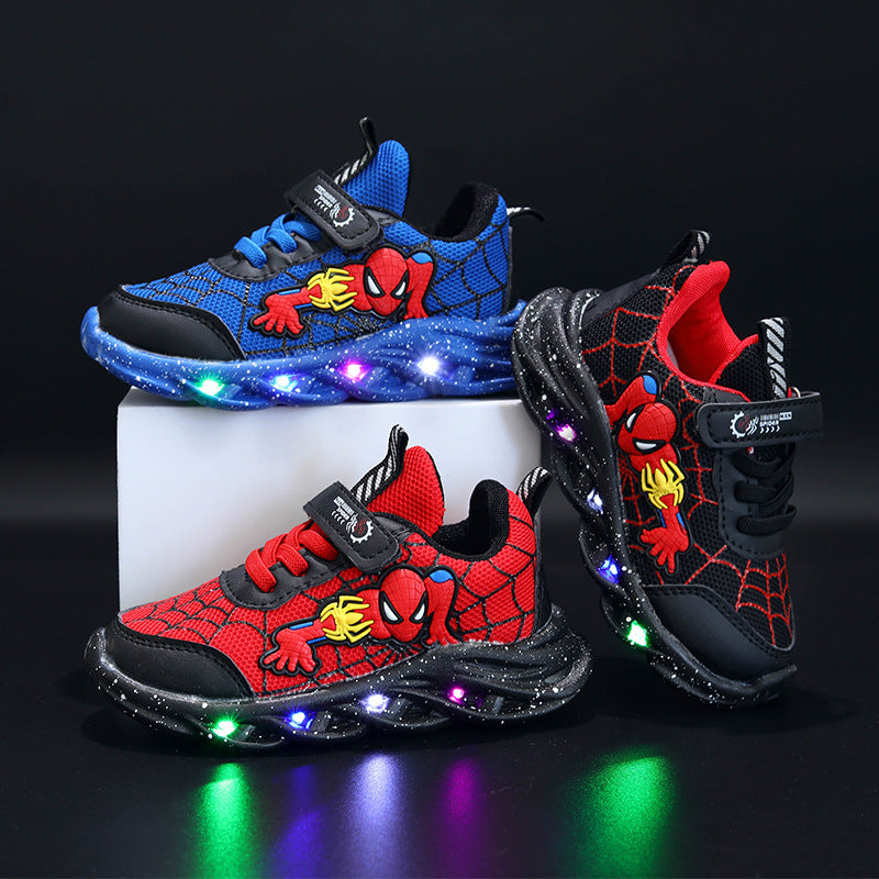 Spider-Man Light-Up Shoes