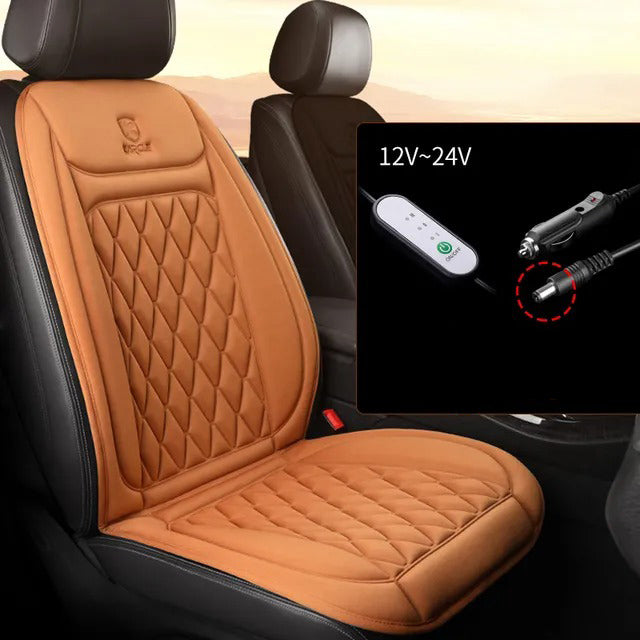 Heated Car Seat Cover – Winter-Ready Comfort & Warmth